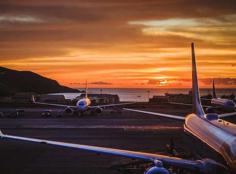 Airplanes at airport
