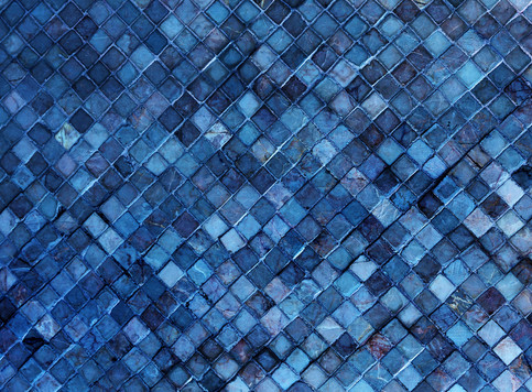 Dark blue mosaic