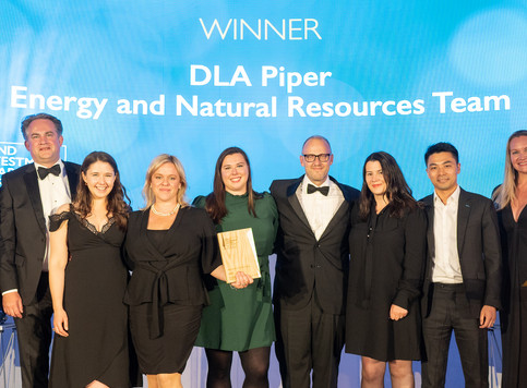 The team from DLA Piper 