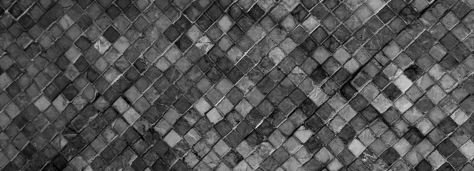 Dark blue mosaic